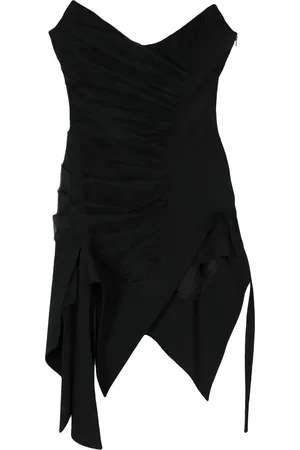 MUGLER Asymmetrische jurk