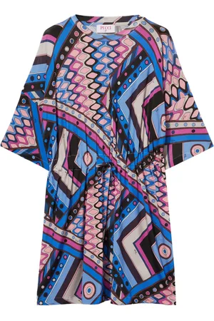 PUCCI Junior Jurk met Vivara print