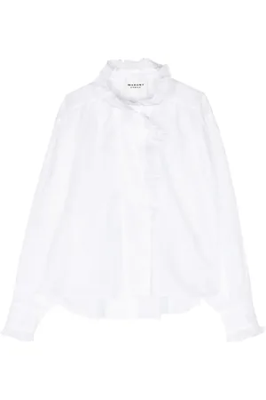 Marant Etoile Pamiala blouse met ruches