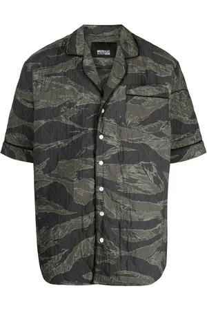 MOSTLY HEARD RARELY SEEN Overhemd met camouflageprint