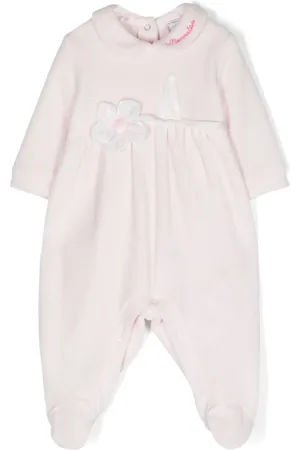 MONNALISA Badstof pyjama met bloemenpatch
