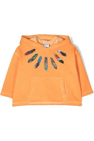 MARCELO BURLON Hoodie met veren patroon