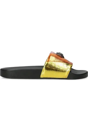 Kurt Geiger Meena Eagle slippers met open neus