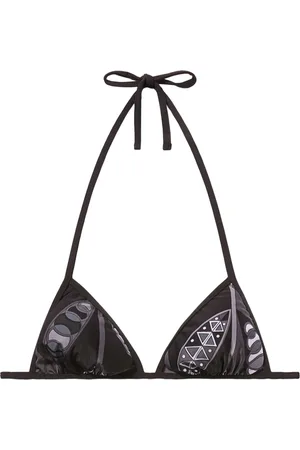 Puccini Bikinitop met luipaardprint