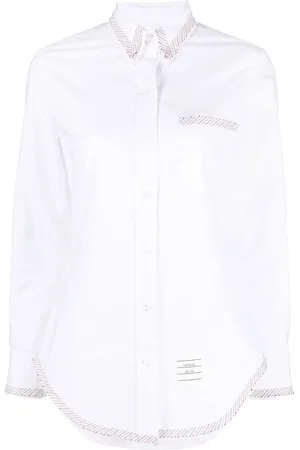 Thom Browne Blouse met RWB afwerking