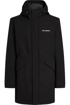 Karl Lagerfeld Ultra lichtgewicht parka met capuchon