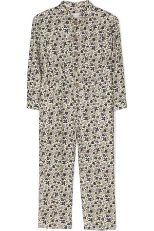 BONPOINT Jumpsuit met bloemenprint