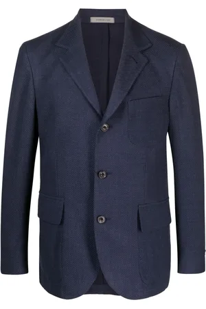 corneliani Blazer met enkele rij knopen