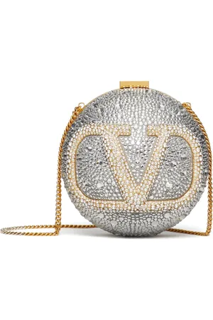 VALENTINO GARAVANI VLogo Signature verfraaide clutch