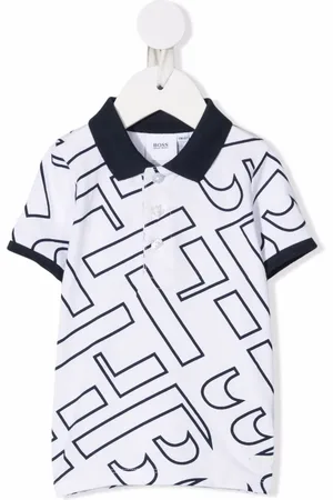 HUGO BOSS Poloshirt met logoprint