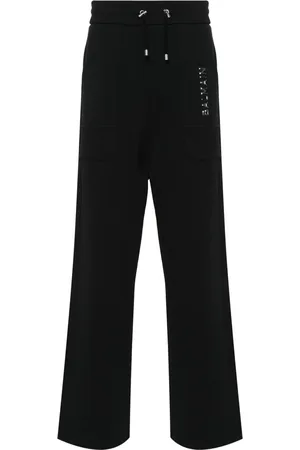Balmain Katoenen trainingsbroek met wijde pijpen
