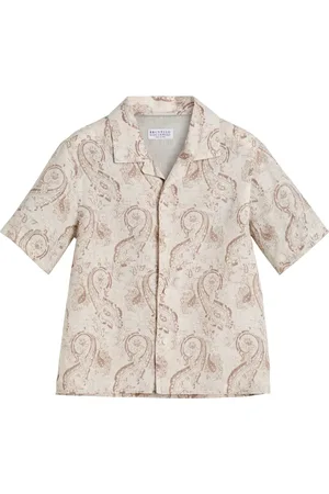 Brunello Cucinelli Shirt met paisley