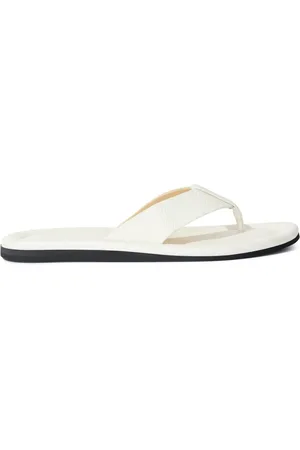 Proenza Schouler Cooper leren teenslippers