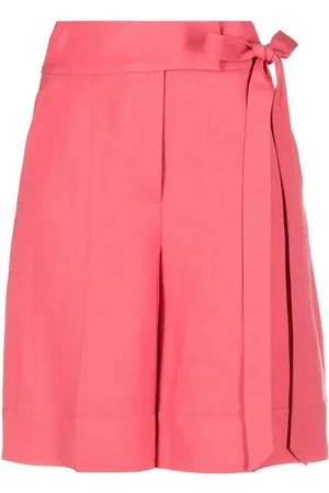 Twin-Set Shorts met gestrikte taille
