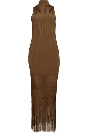 Khaite Zare ribgebreide maxi