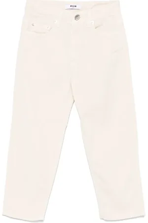 Msgm Jeans met geborduurd logo