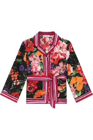 Dolce & Gabbana Twill overhemd met bloemenprint