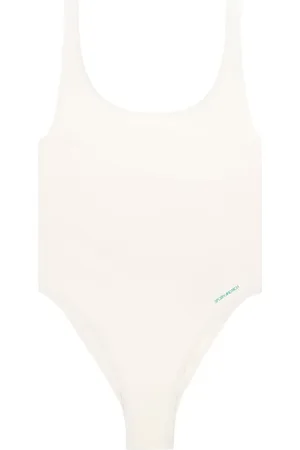 Sporty & Rich Badpak met logoprint