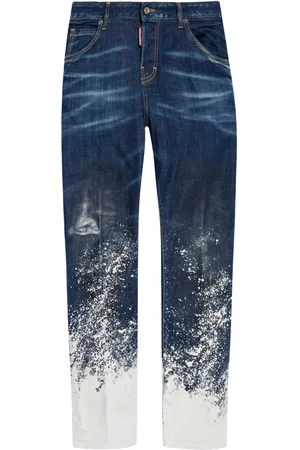 Dsquared2 Jeans met verfspatten