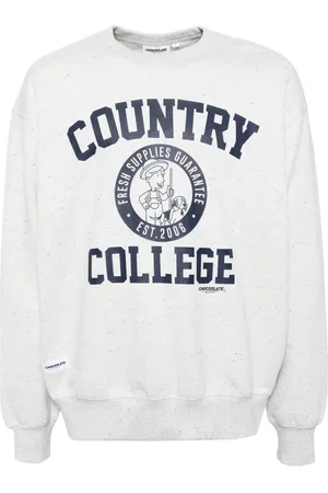 Chocoolate Sweater met grafische print