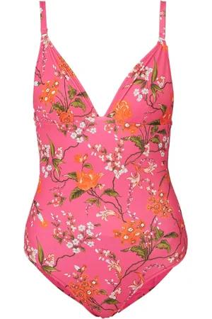 Erdem Badpak met bloemenprint