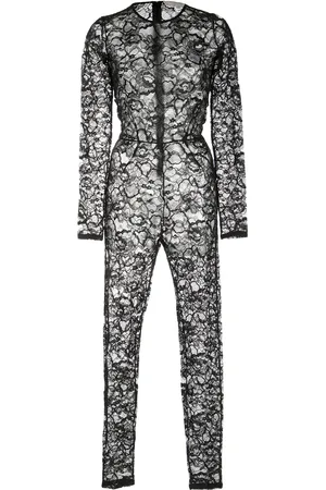 FLEUR DU MAL Kanten catsuit