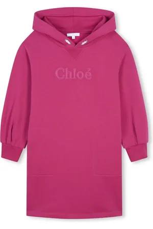 Chloé Jurk met geborduurd logo