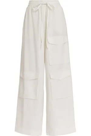 Essentiel Antwerp Fopy broek met wijde pijpen