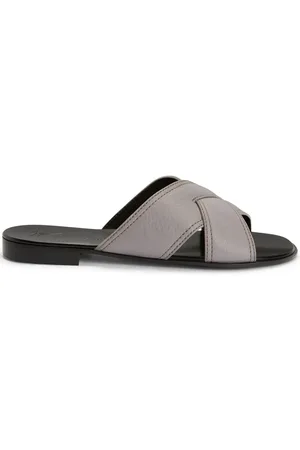 Giuseppe Zanotti Flavio leren slippers