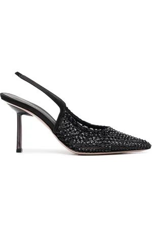 LE SILLA Slingback stiletto pumps verfraaid met stras