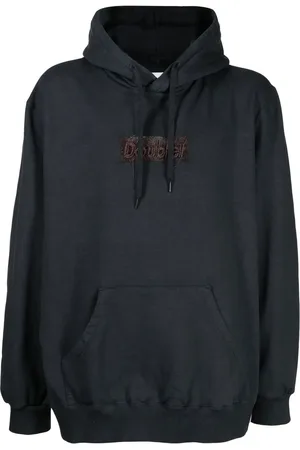 DOUBLET Hoodie met logopatch