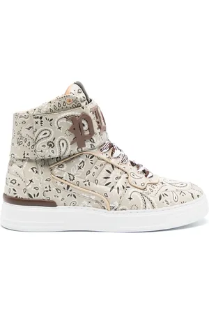 Philipp Plein Sneakers met paisley
