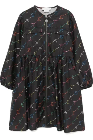 Stella McCartney Jurk met logoprint en rits