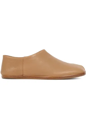 Maison Margiela Tabi leren pantoffels