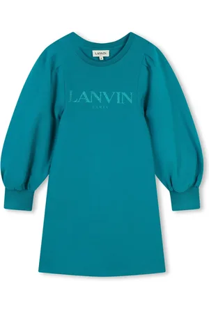 Lanvin Katoenen jurk met logoprint