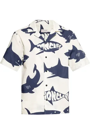 Moncler Overhemd met haaienprint