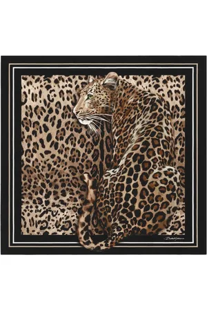 Dolce & Gabbana Sjaal met luipaardprint