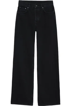 ANINE BING Jeans met logopatch