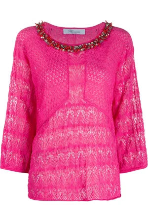 BLUMARINE Verfraaide blouse
