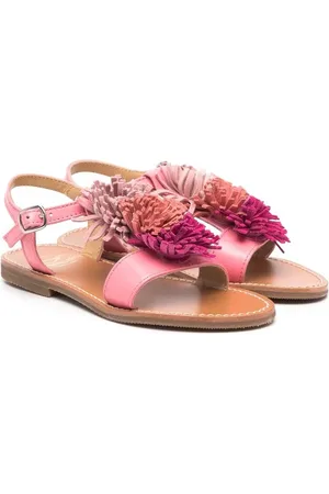 GALLUCCI Sandalen met pompon