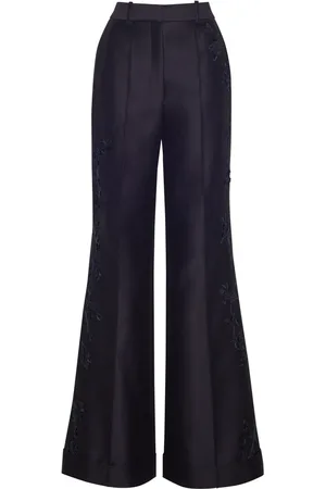 ADAM LIPPES Deeda flared broek van wol