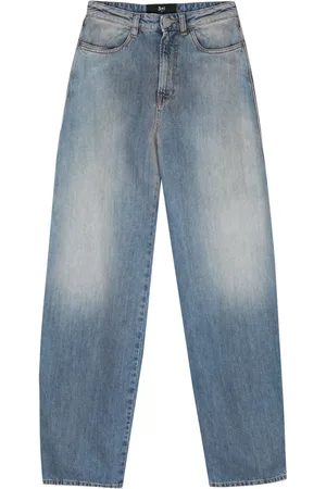 3x1 Nicole mid waist jeans met toelopende pijpen