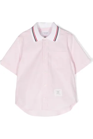 Thom Browne Katoenen shirt met polokraag
