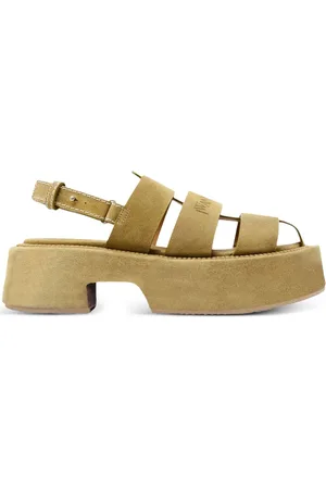 J.W.Anderson Suède sandalen