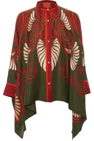 La DoubleJ Overhemd met geometrische print
