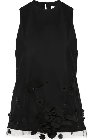 Viktor & Rolf Shirt met geborduurde bloemen