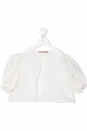LA STUPENDERIA Blouse met pofmouwen