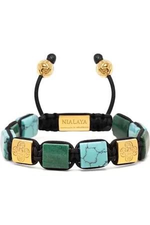 Nialaya Vergulde kralenarmband
