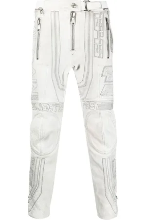 Balmain Leren broek