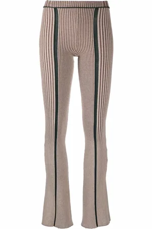 ECKHAUS LATTA Gestreepte legging